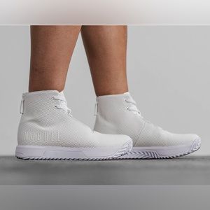 NoBull Project HIGH-TOP WHITE TRAINER+ (WOMEN'S)
